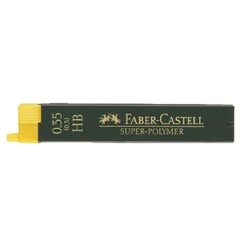 FABER CASTELL CF12 MINE SUPERPOLYMERS-HB 0 35MM